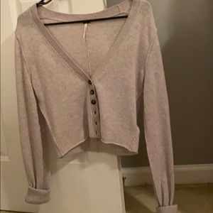 Free people 100% cashmere sweater.